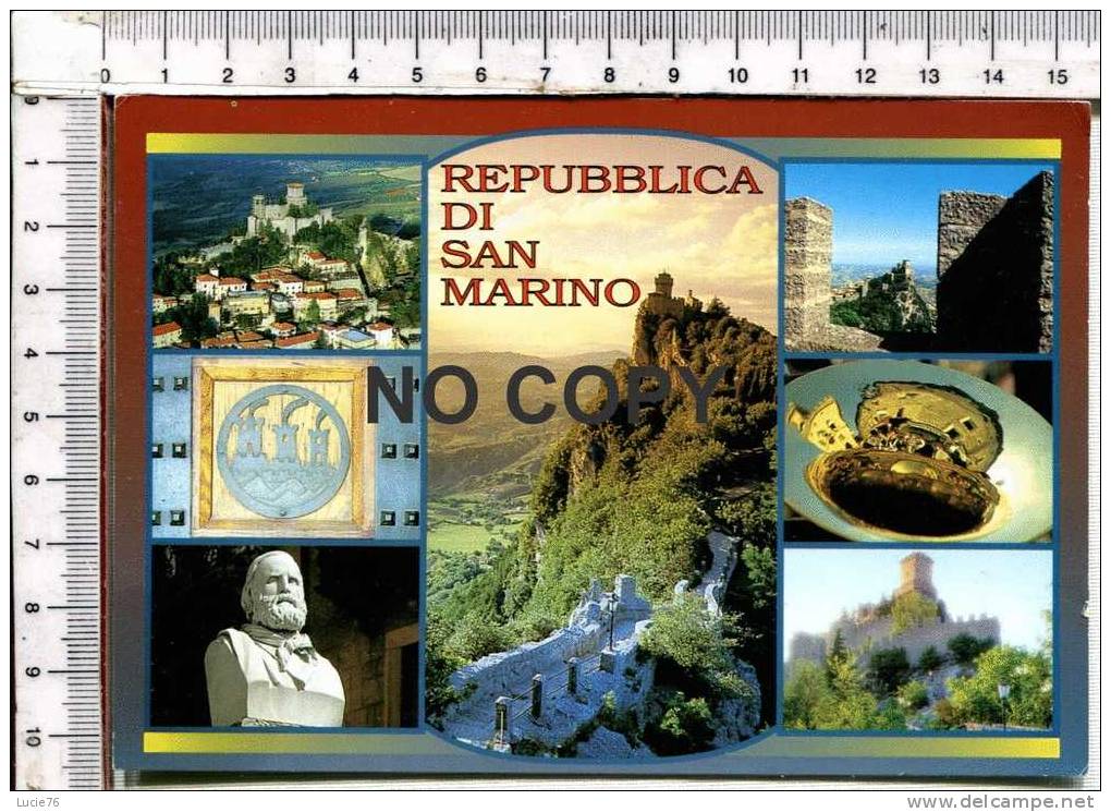 REPUBLICA DI SAN MARINO  -  Le Torri  -  Particolari - San Marino