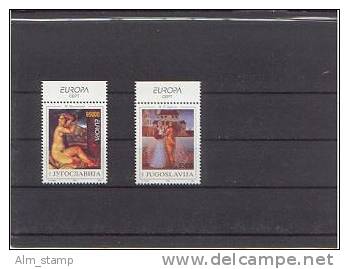 1993 Jugoslawien Yv. 2461-2  Mi. 2603-4** MNH - 1993