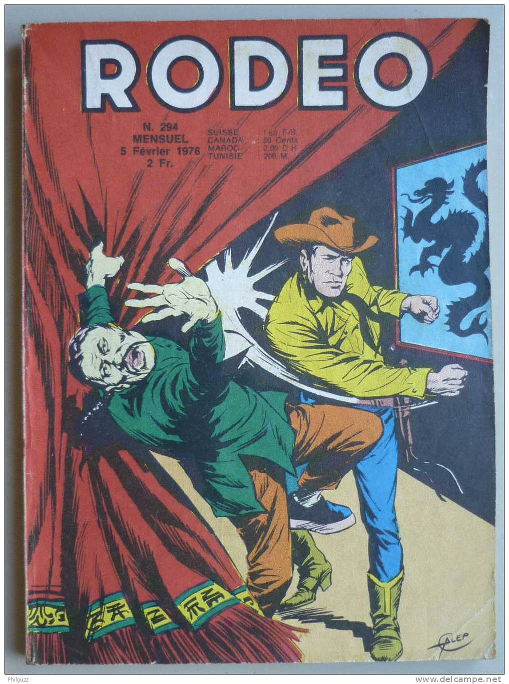 RODEO N° 294 LUG  TEX WILLER - Rodeo