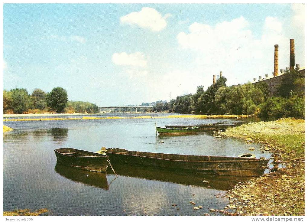 Imphy (nièvre) Les Bords De La Loire Et Usine Ed Nivernaises Cosne Sur Loire - Autres & Non Classés