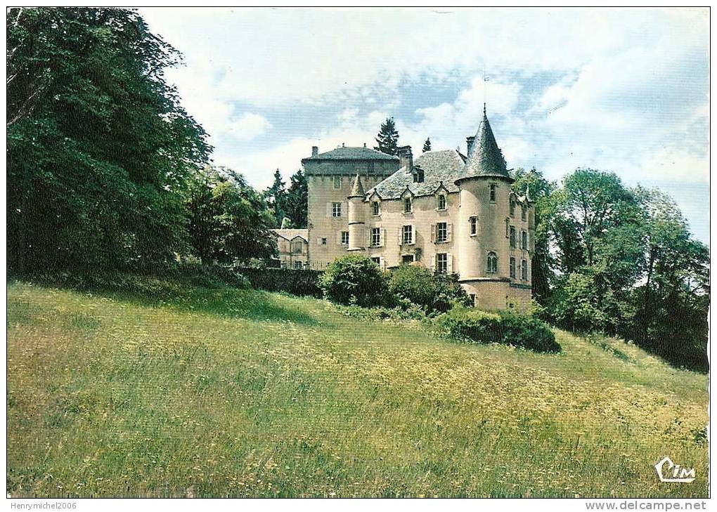 Auroux (lozère) Chateau De Soulages , Ed Photo Combier - Other & Unclassified