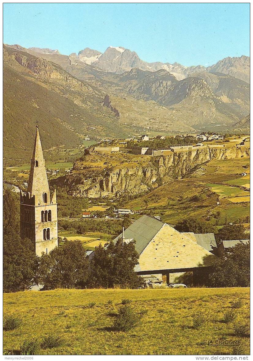 Risoul ( Hautes Alpes), Le Fort Et Le Massif Du Pelvouxx - Guillestre