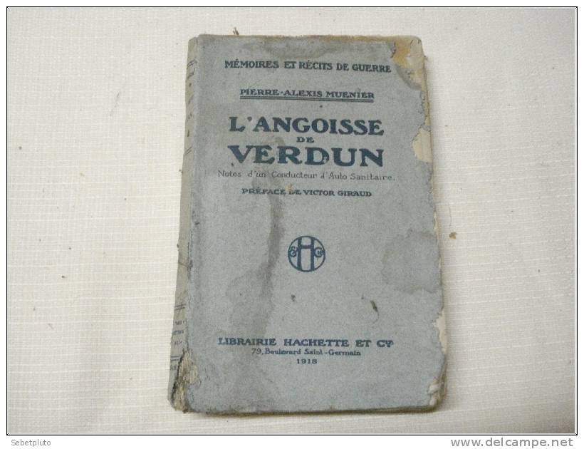 L'angoisse De Verdun Pierre Alexis Muenier 1918 - Otros & Sin Clasificación