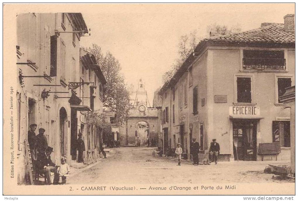 CAMARET / AVENUE D ORANGE ET PORTE DU MIDI - Camaret Sur Aigues