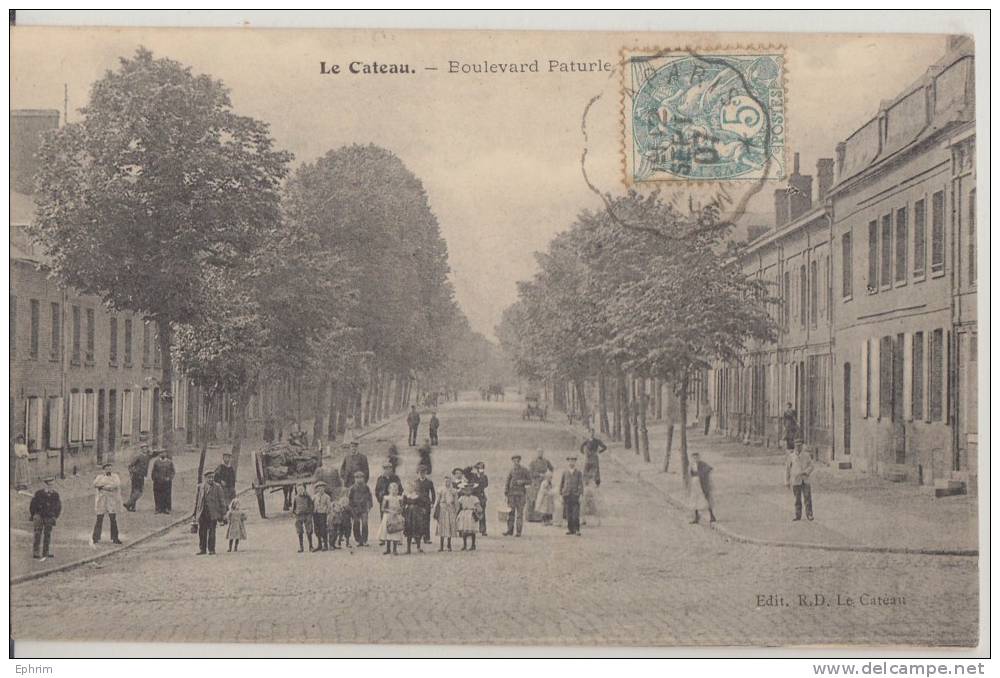 LE CATEAU -Boulevard Paturle - Le Cateau