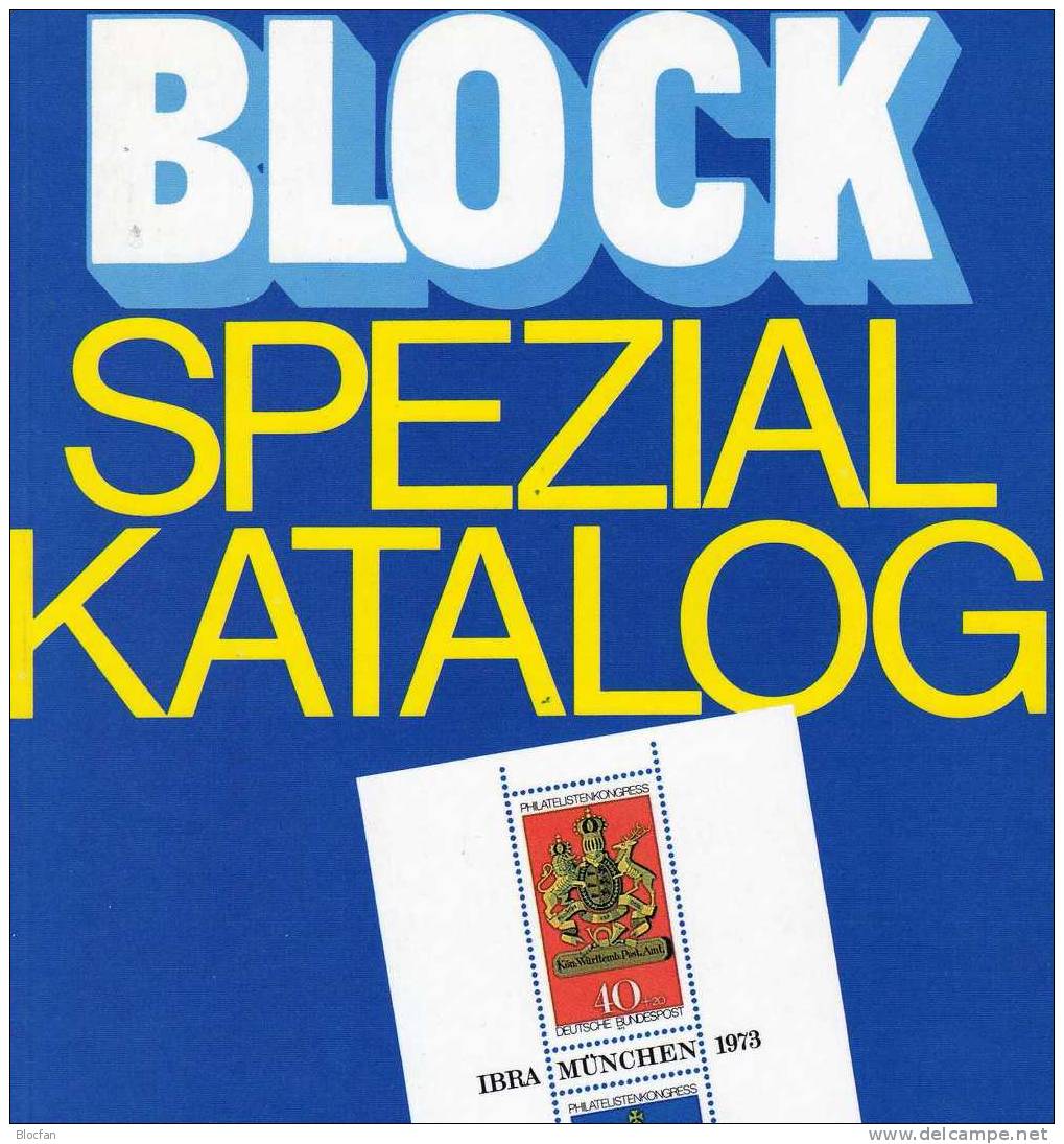 Block Katalog 1985 West-Europa Antiquarisch 12€ Andorra Belgica Eire Espana France Germany Greece Malta Monaco Türkei UK - Motivkataloge