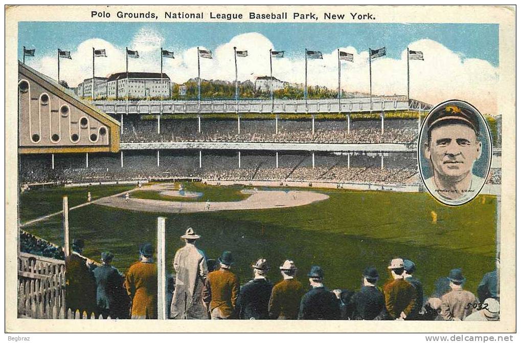 BASEBALL      POLO GROUNDS NEW YORK - Honkbal