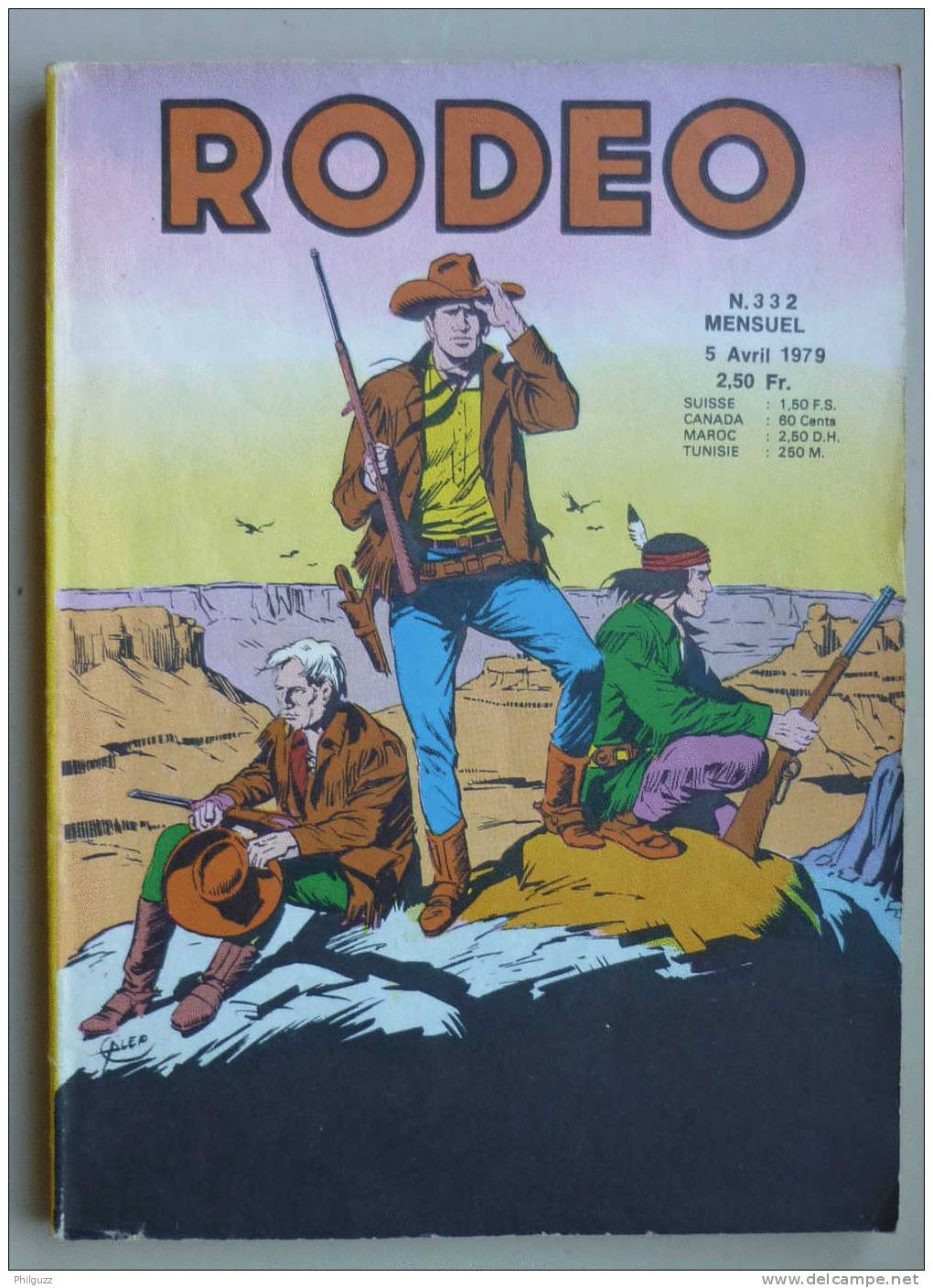 RODEO N° 332 LUG  TEX WILLER (1) - Rodeo