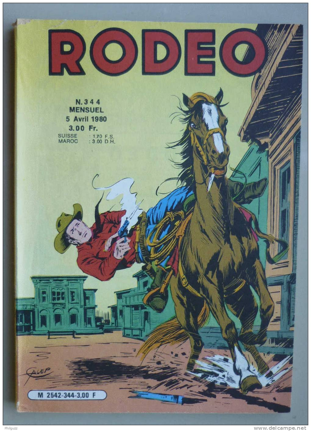 RODEO N° 344 LUG  TEX WILLER (1) - Rodeo