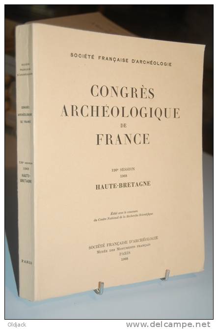 CONGRES ARCHEOLOGIE DE FRANCE 126e Session 1968 HAUTE-BRETAGNE - Archéologie