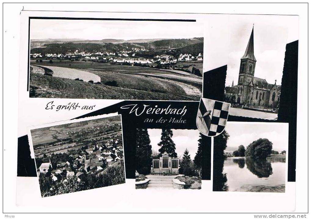 D2058 :  WEIERBACH : Gruss Aus  ( Multiview) - Idar Oberstein