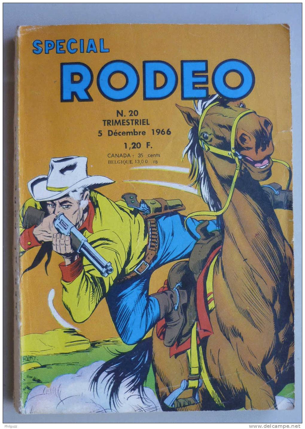 RODEO SPECIAL N° 020 LUG  TEX  WILLER - Rodeo