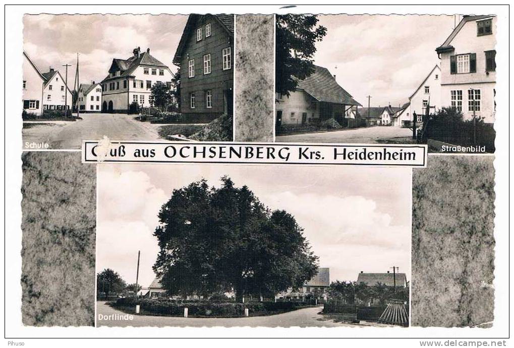 D2068 : OCHSENHEIM : Gruss Aus ( Multiview) - Heidenheim