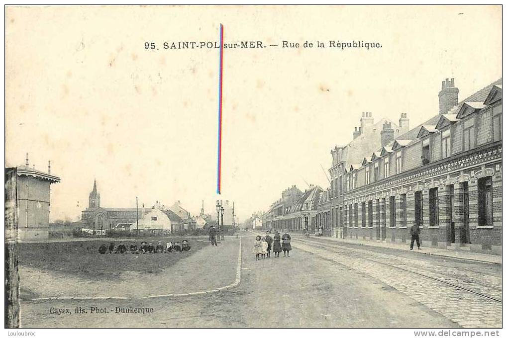 59 SAINT POL SUR MER RUE DE LA REPUBLIQUE - Saint Pol Sur Mer