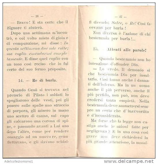 53635)libretto Gesuita - Non Nominare Il Nome Di Dio Invano - Booklets