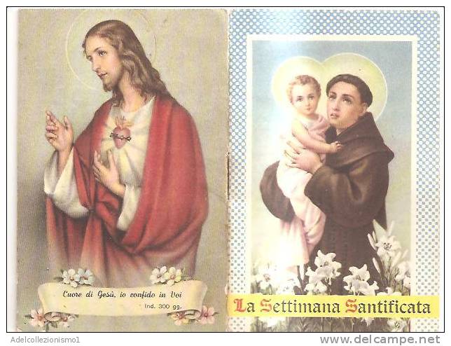 53669)libretto Cristiano - " La Settimana Santificata  " - Booklets