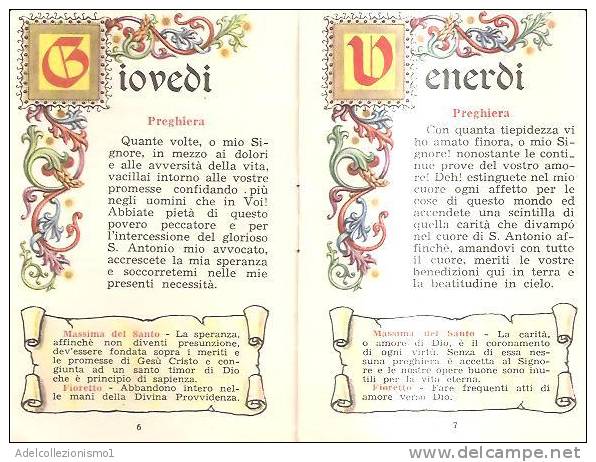 53669)libretto Cristiano - " La Settimana Santificata  " - Booklets