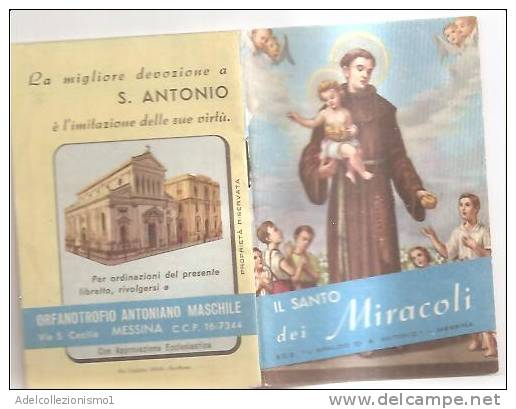 53675)libretto Cristiano - " Sant' Antonio Di Padova  " - Postzegelboekjes