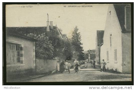 58 BRINON SUR BEUVRON / Une Rue / - Brinon Sur Beuvron