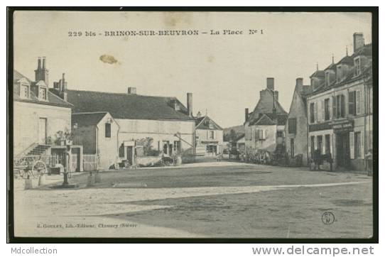 58 BRINON SUR BEUVRON / La Place / - Brinon Sur Beuvron