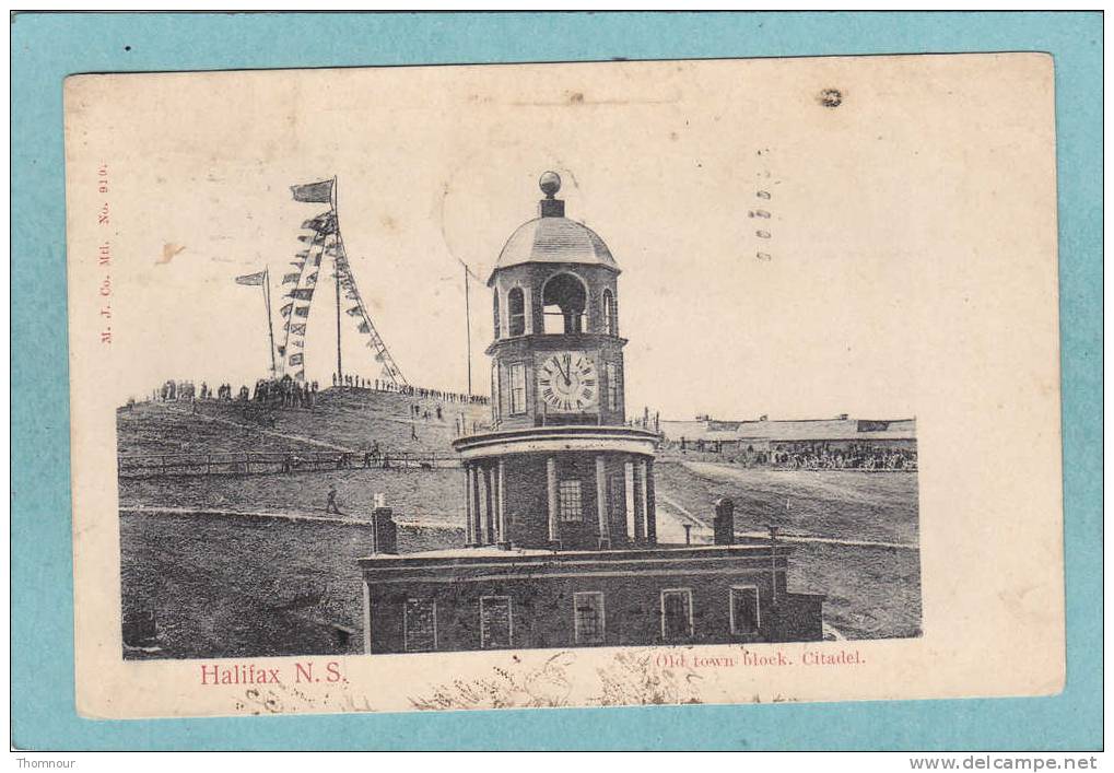 HALIFAX  -  Old  Town  Blok.  Citadel.  -  1904  - - Halifax