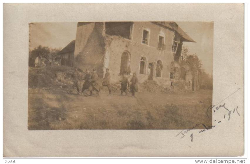 CARTE PHOTO A IDENTIFIER - War 1914-18