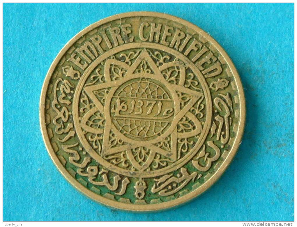 1371 - 50 FRANCS - Y# 51 ( For Grade, Please See Photo ) ! - Maroc