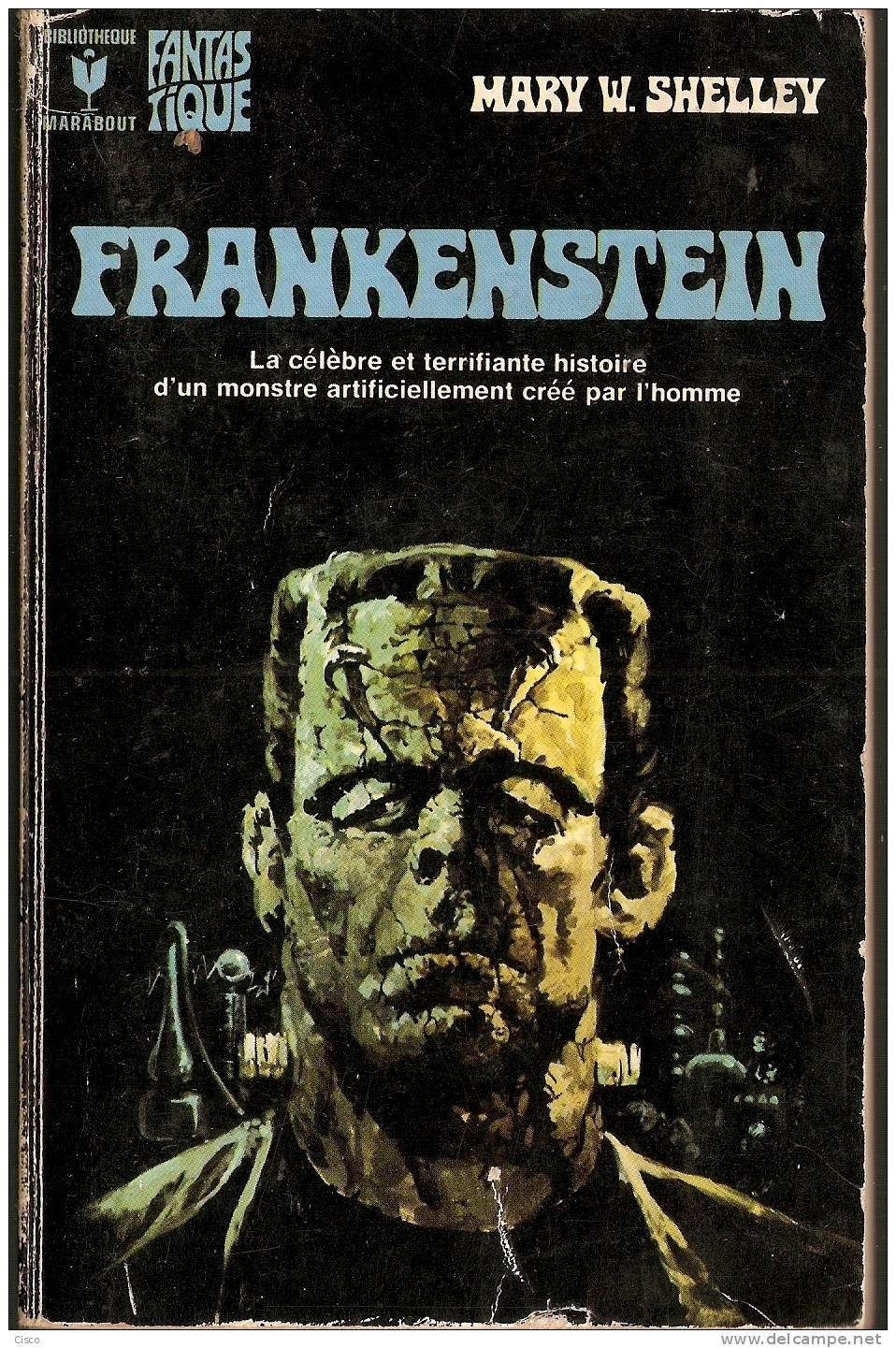 Marabout FANTASTIQUE : 203 Mary W. SHELLEY : FRANKENSTEIN - Fantastique