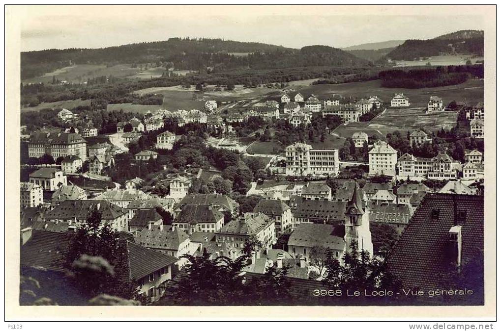 Suisse - Le Locle (NE) - Vue Générale - Le Locle