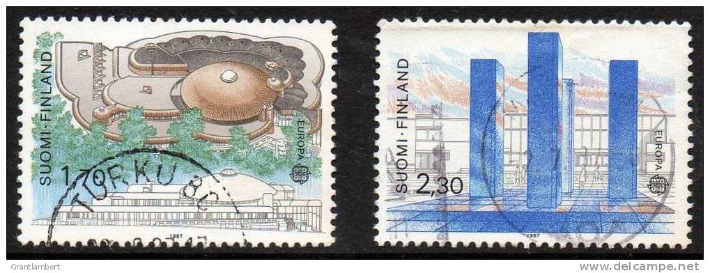 Finland 1987 Europa Used SG 1128,1129 - Oblitérés