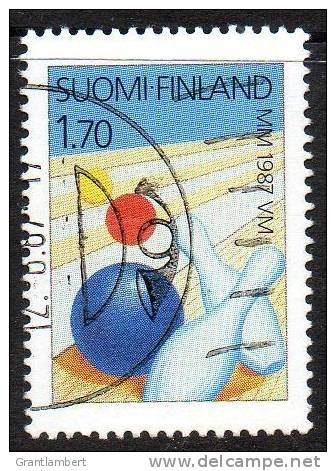 Finland 1987 Ten Pin Bowling Championship Used  SG 1120 - Usati