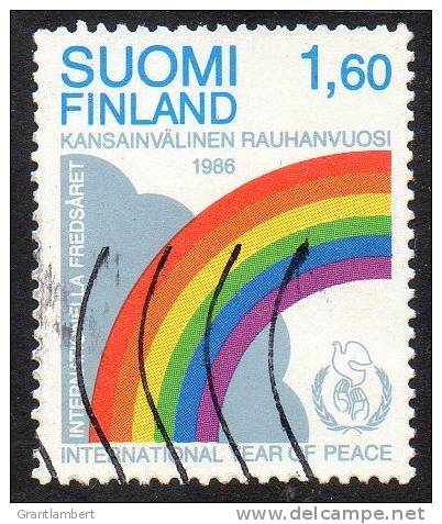 Finland 1986 International Peace Year Used  SG 1110 - Used Stamps