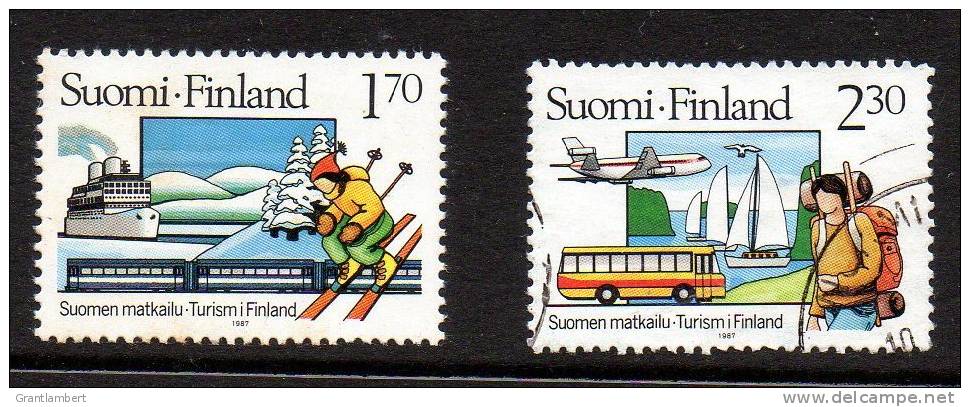 Finland 1987 Tourism MNH & Used SG 1116,1117 - Usati