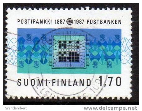 Finland 1987 Savings Bank - Microchip Used SG 1114 - Used Stamps