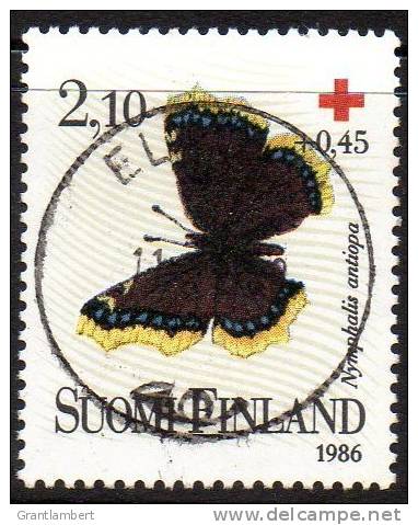 Finland 1986 Red Cross - Butterflies 2.10 Used SG 1103 - Oblitérés