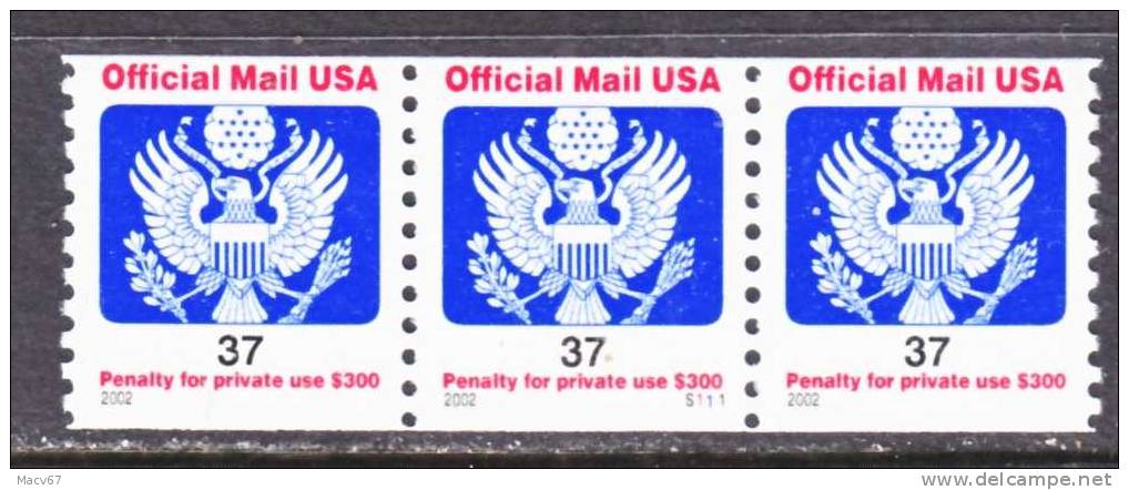 U.S. Official  O 159 X 3  Plate Number   ** - Officials