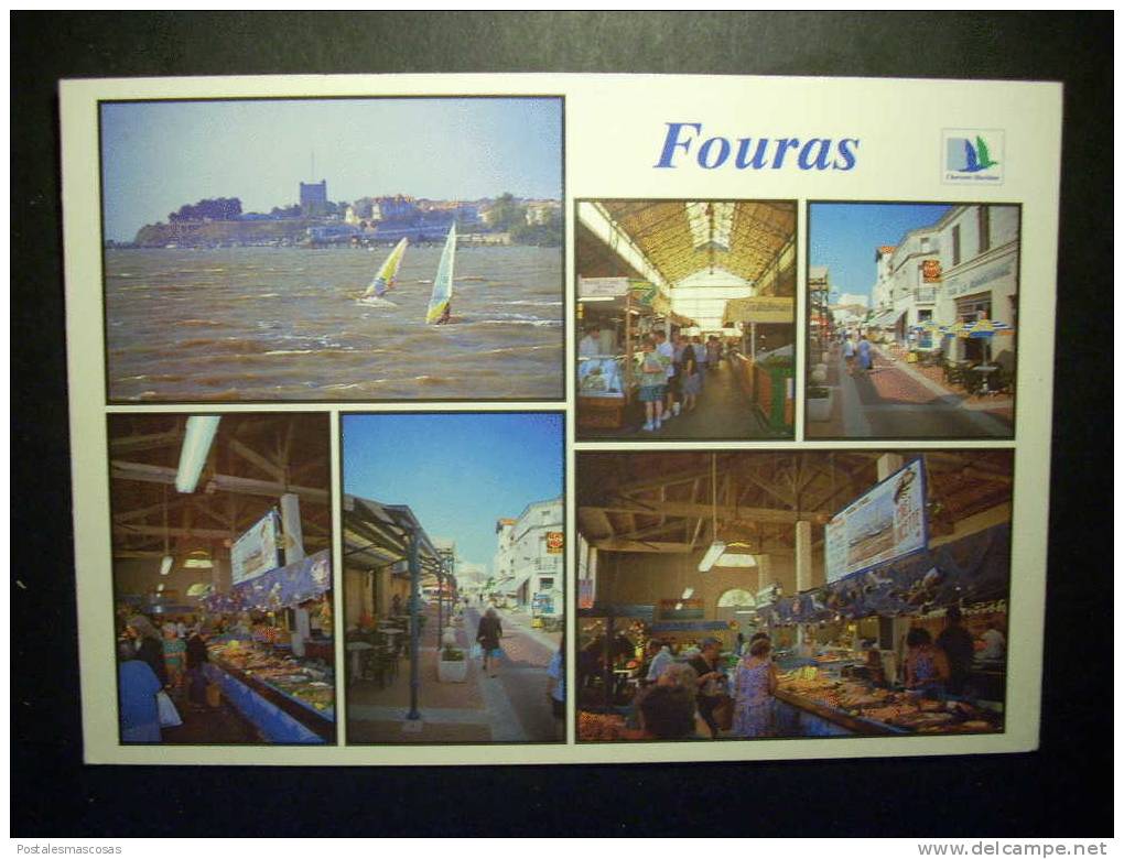 9986 FRANCIA FRANCE CHARENTE MARITIME ROCHEFORT FOURAS LA PRESQU ´ ILE LES HALLES POSTCARD AÑOS 90 - TENGO MAS POSTALES - Rochefort