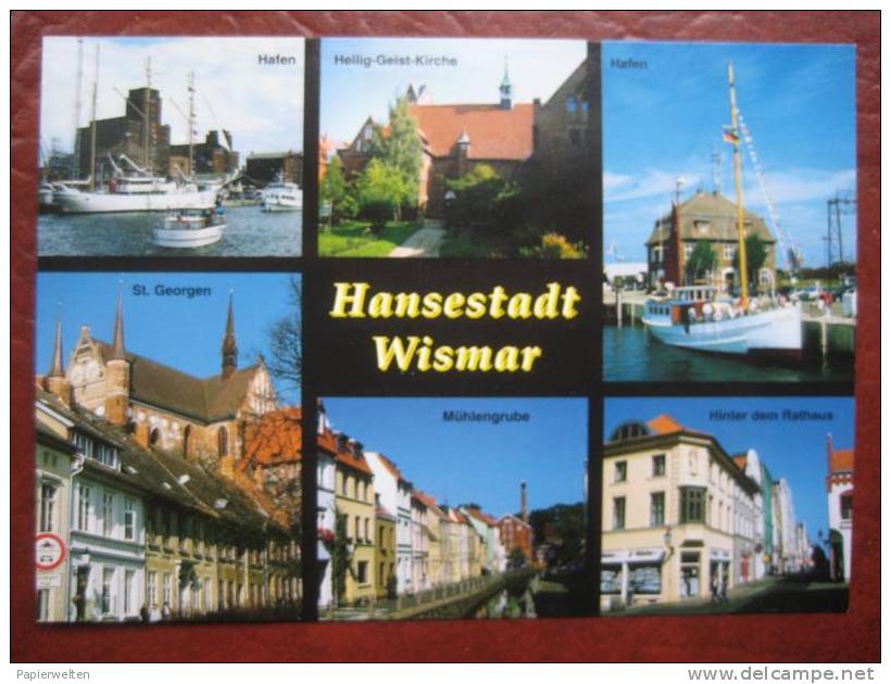 Wismar - Mehrbildkarte "Hansestadt Wismar" - Wismar