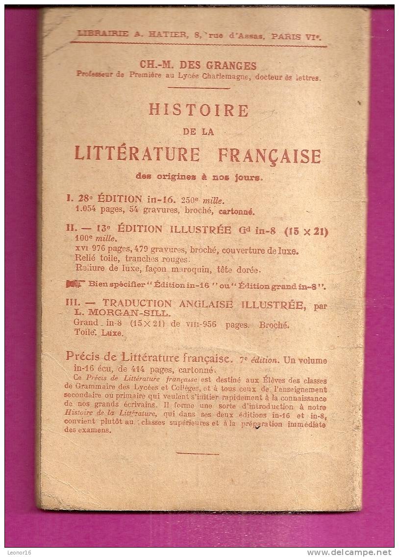 LES CLASSIQUES POUR TOUS   -   ** POLYEUCTE (N°15)  De CORNEILLE **   -   Editeur A. HATIERde Paris   N° 15 - Auteurs Français