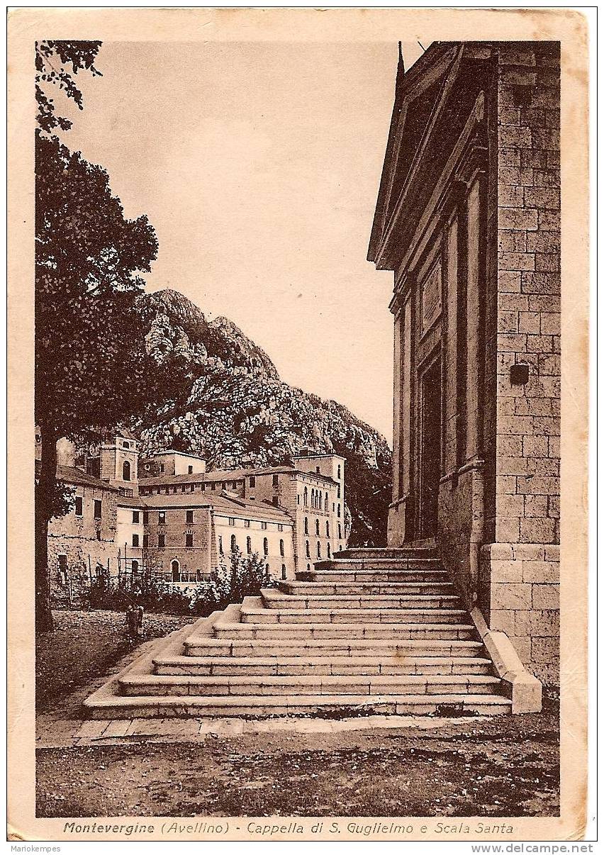 MONTEVERGINE  (  Avellino  )  -  Cappella Di S. Guglielmo E Scala Santa - Avellino