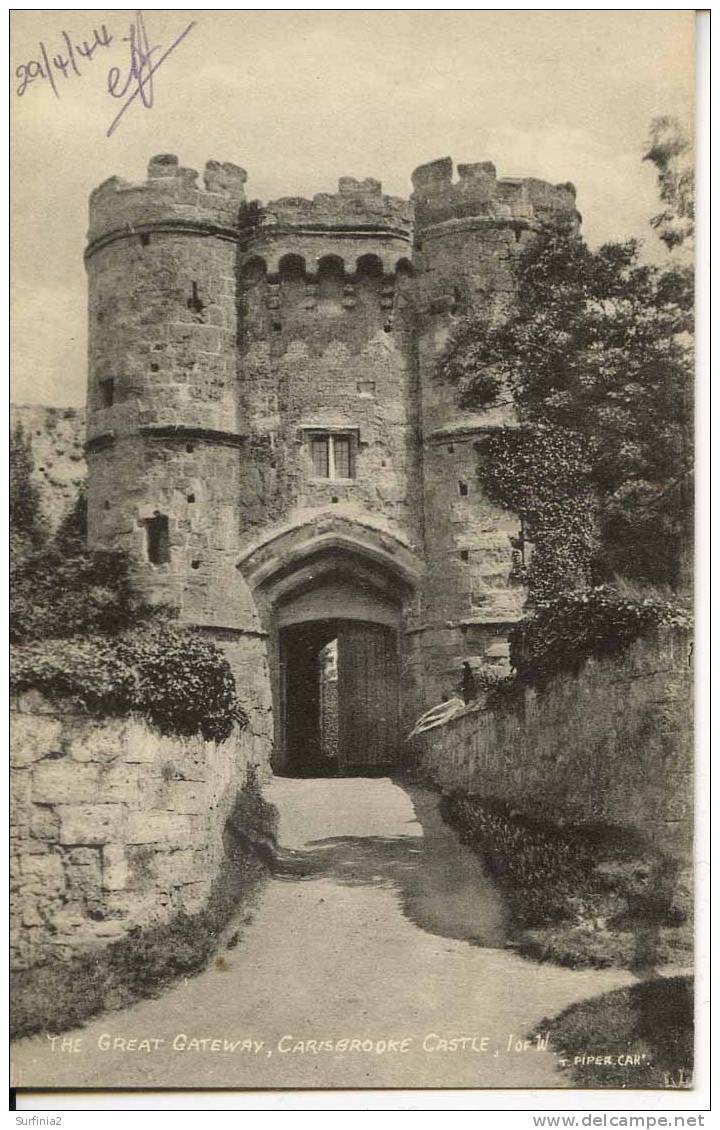 IOW - CARISBROOKE CASTLE - THE GREAT GATEWAY  Iow53 - Other & Unclassified