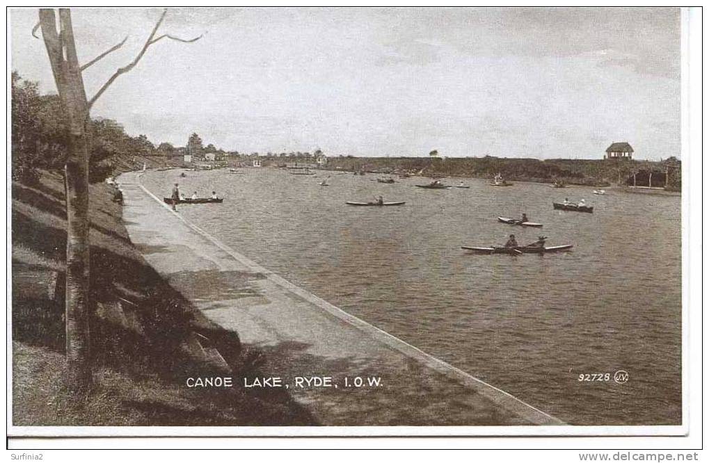 IOW - RYDE - CANOE LAKE  Iow63 - Autres & Non Classés