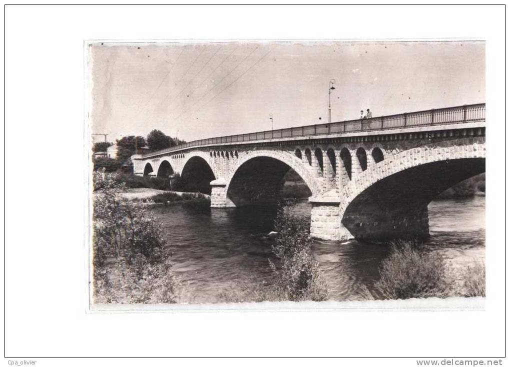 42 FEURS Pont Sur La Loire, Ed Caillot, CPSM 9x14, 1949 - Feurs