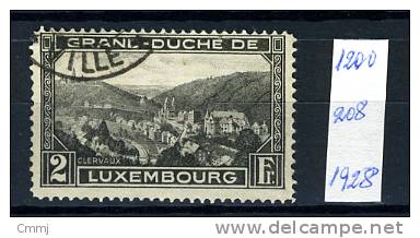 1928-34 - LUSSEMBURGO - LUXEMBURG - LUXEMBOURG - Scott. Nr. 196 USed - (C0803....) - Gebraucht