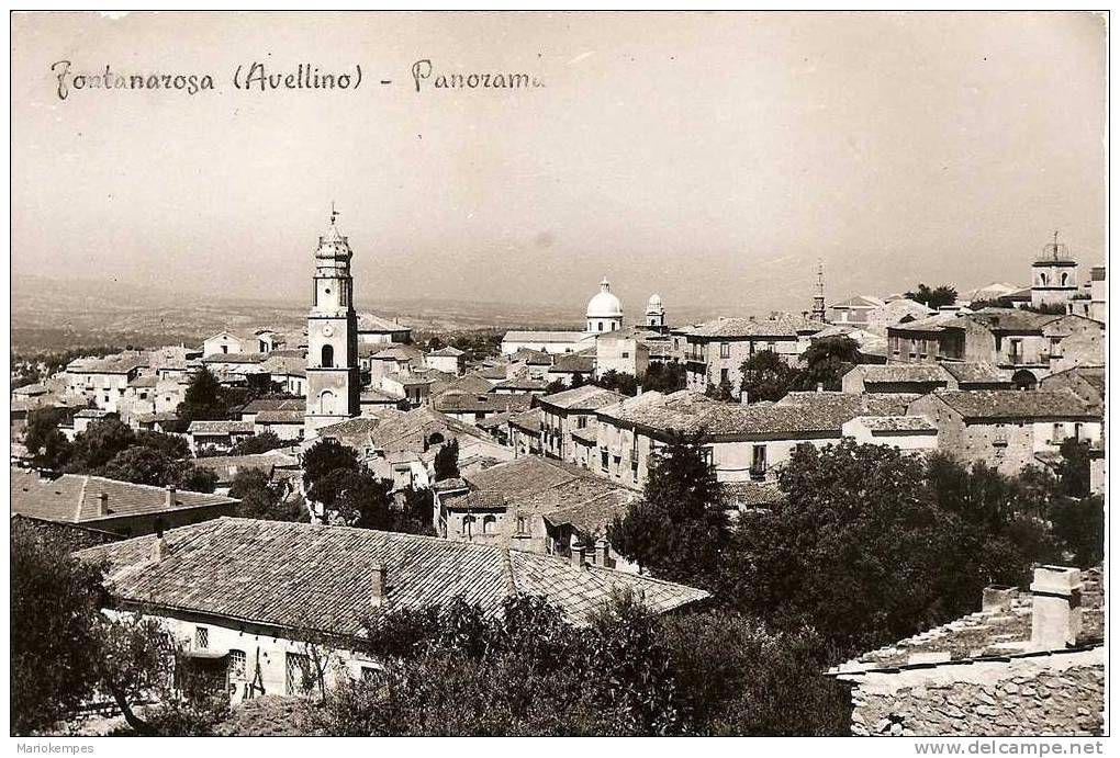 FONTANAROSA ( Avellino )  -  Panorama - Avellino
