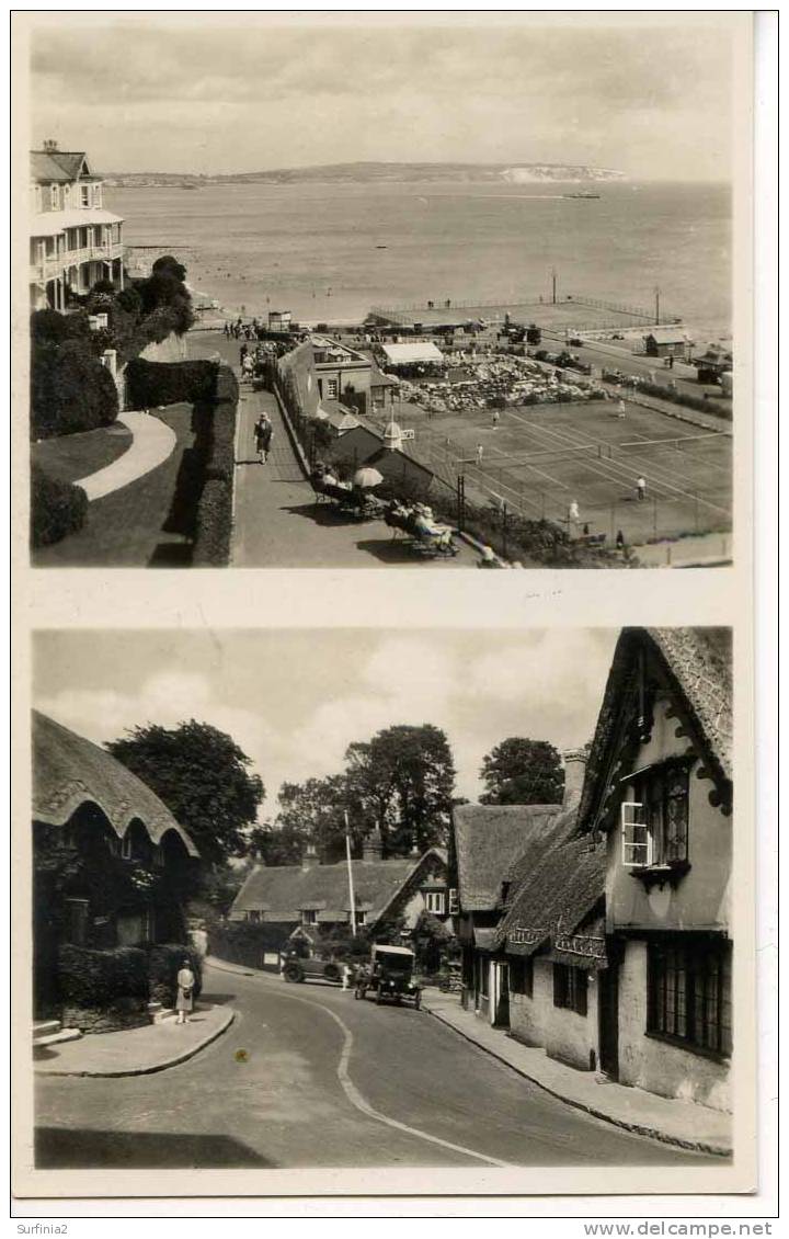 IOW - SHANKLIN -  2 RP VIEWS #2  TENNIS COURTS/OLD VILLAGE  Iow87 - Other & Unclassified