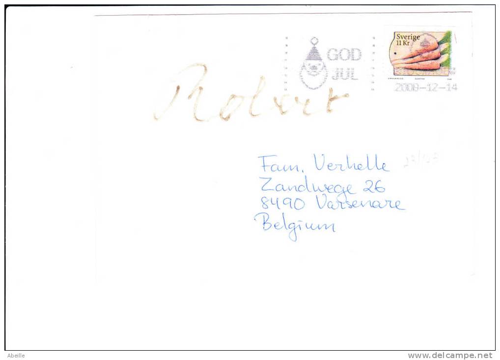 23/143  LETTRE  SUEDE - Groenten