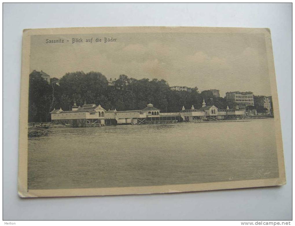 Sassnitz - Blick Auf Der Bäder - 1913    D72804 - Sassnitz