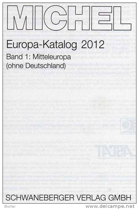MlCHEL Mittel-/Ost-Europa 2012/2013 Stamp Katalog Neu 116€ Band 1+7 A CH CSR HU FL Slowakei UNO RU SU PL UA Weißrussland - Verzamelingen