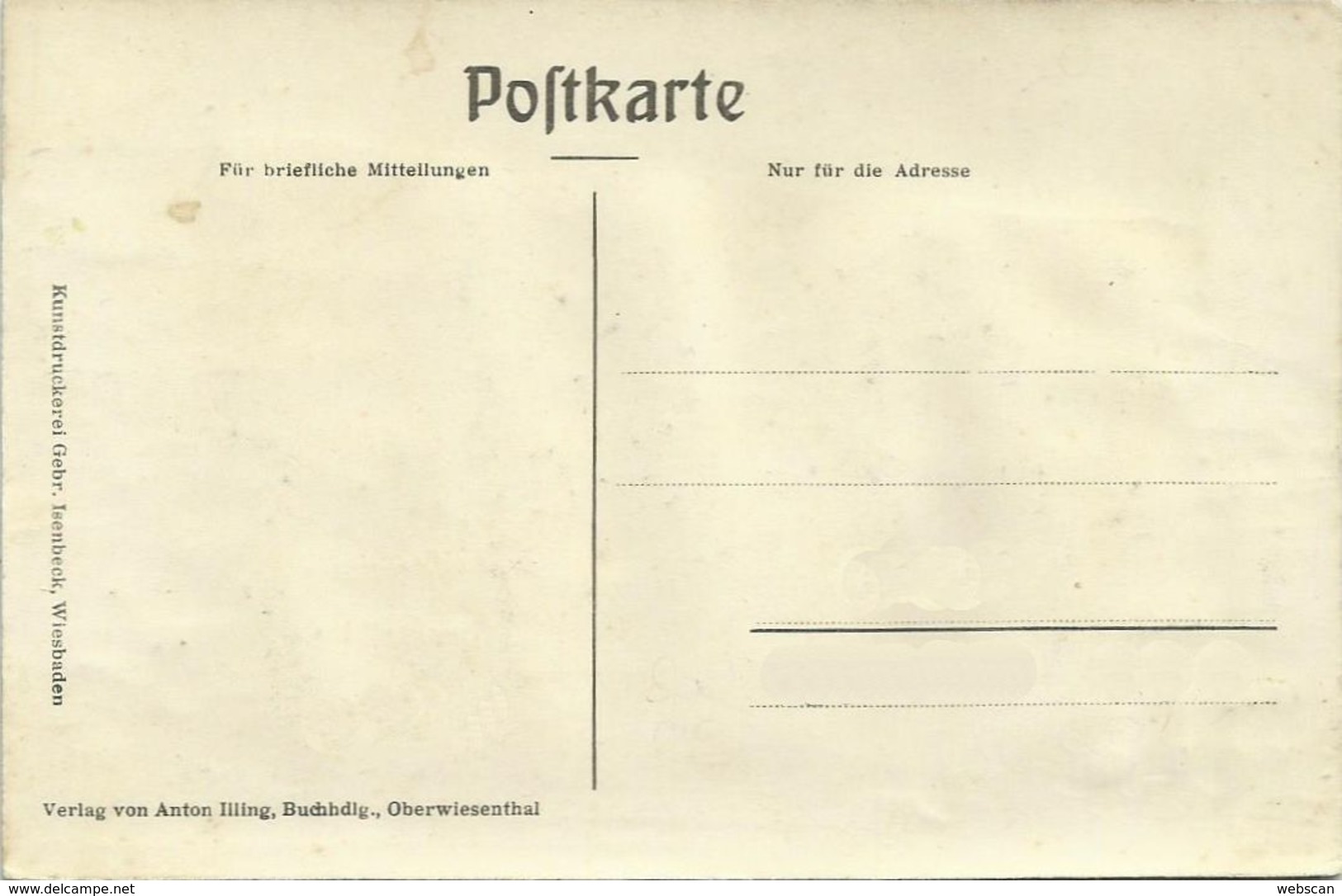 AK Oberwiesenthal Relief-Prägung 2 Bilder Color ~1905 #12 - Oberwiesenthal